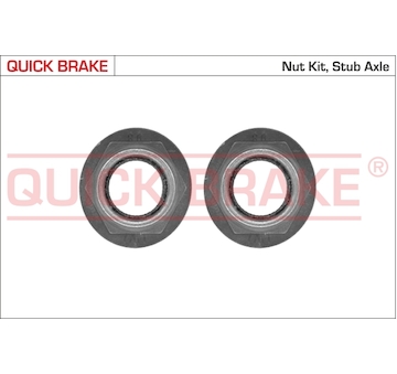 Matice, koncový čep nápravy QUICK BRAKE 9811K