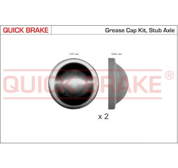 Kryt, lozisko kola QUICK BRAKE 9829K