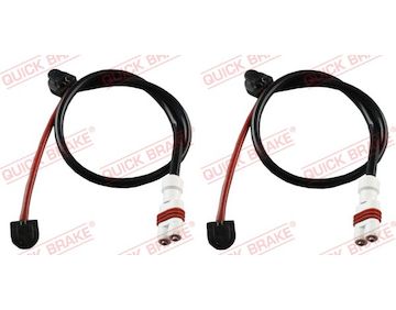 Výstražný kontakt, opotřebení obložení QUICK BRAKE WS 0398 A