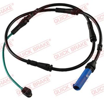 Výstražný kontakt, opotřebení obložení QUICK BRAKE WS 0417 A