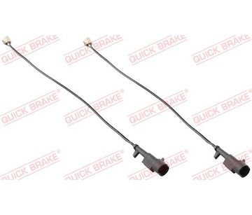 Výstražný kontakt, opotřebení obložení QUICK BRAKE WS 0439 A