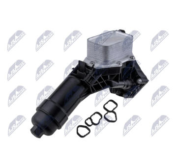 Olejový chladič, motorový olej NTY CCL-BM-089
