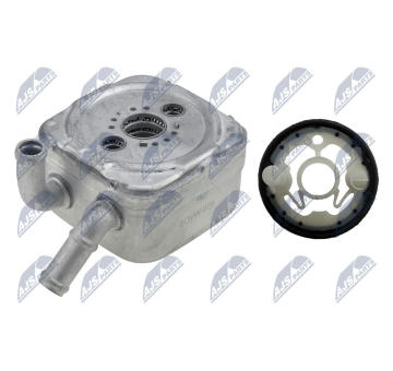 Olejový chladič, motorový olej NTY CCL-VW-029
