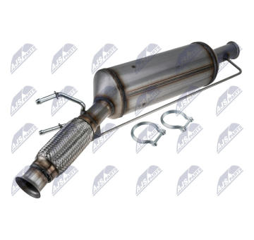 Filter sadzí/pevných častíc výfukového systému NTY DPF-PE-012