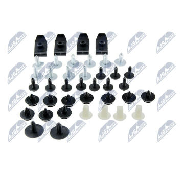 sada upevnovacich klipov, karoseria NTY EZC-TY-007