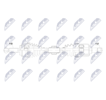 Hnací hriadeľ NTY NPW-MS-098