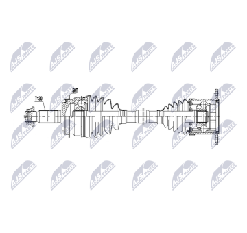 Hnací hriadeľ NTY NPW-MS-112