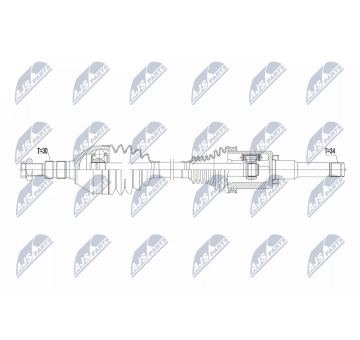 Hnací hriadeľ NTY NPW-PL-153