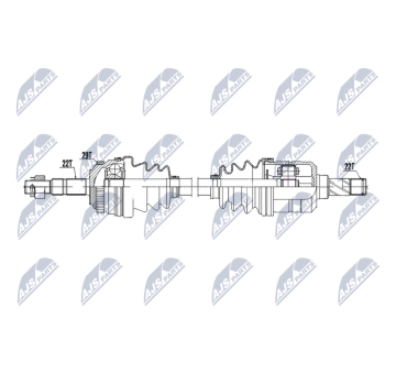 Hnací hriadeľ NTY NPW-PL-163