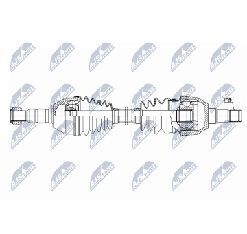 Hnací hriadeľ NTY NPW-PL-169