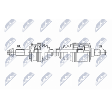 Hnací hriadeľ NTY NPW-TY-199
