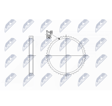 Snímací krúżok pre ABS NTY NZA-VV-002