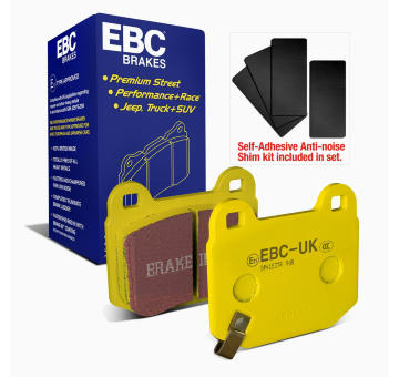 Sada brzdových destiček, kotoučová brzda EBC Brakes DP41537R