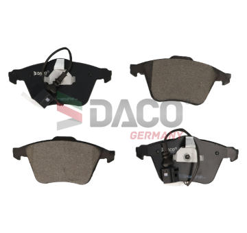 Sada brzdových destiček, kotoučová brzda DACO Germany 320221