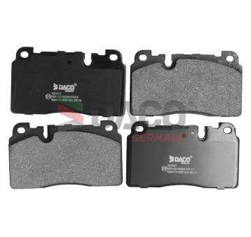 Sada brzdových destiček, kotoučová brzda DACO Germany 320227