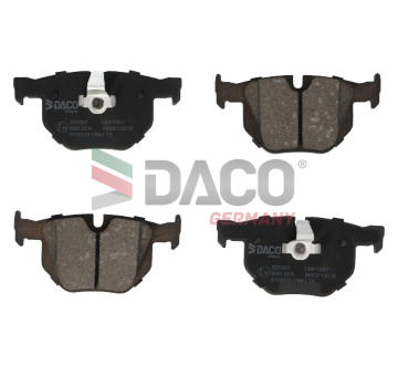 Sada brzdových destiček, kotoučová brzda DACO Germany 320307