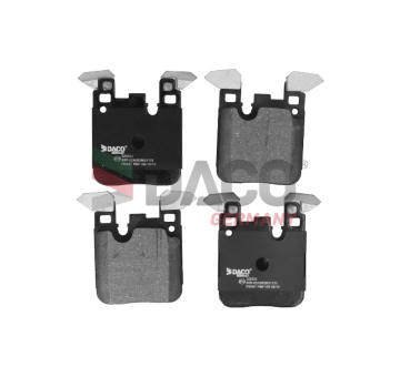 Sada brzdových destiček, kotoučová brzda DACO Germany 320331