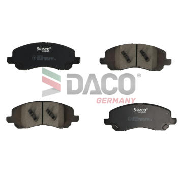 Sada brzdových destiček, kotoučová brzda DACO Germany 320505