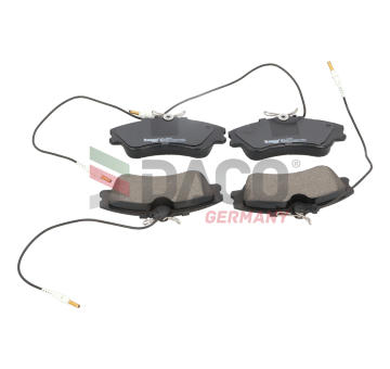 Sada brzdových destiček, kotoučová brzda DACO Germany 320608