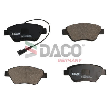 Sada brzdových destiček, kotoučová brzda DACO Germany 320903