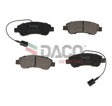 Sada brzdových destiček, kotoučová brzda DACO Germany 320915