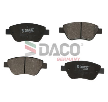 Sada brzdových destiček, kotoučová brzda DACO Germany 320924