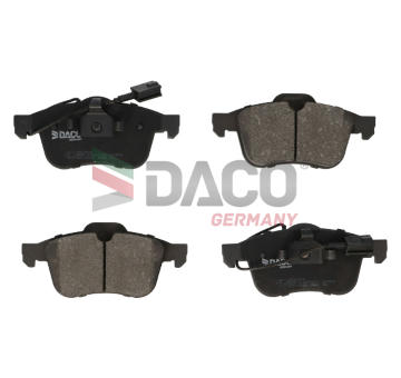 Sada brzdových destiček, kotoučová brzda DACO Germany 321014