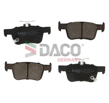 Sada brzdových destiček, kotoučová brzda DACO Germany 321205