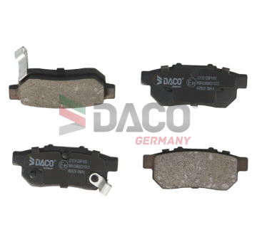 Sada brzdových destiček, kotoučová brzda DACO Germany 321231
