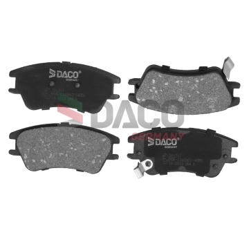 Sada brzdových destiček, kotoučová brzda DACO Germany 321317