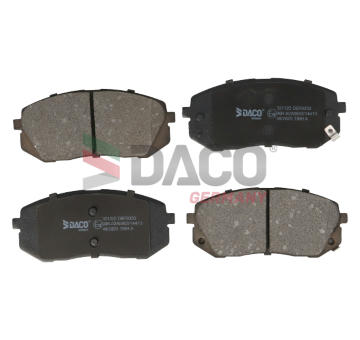 Sada brzdových destiček, kotoučová brzda DACO Germany 321322