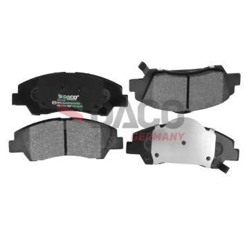 Sada brzdových destiček, kotoučová brzda DACO Germany 321329
