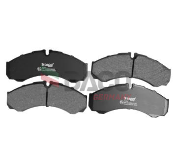 Sada brzdových destiček, kotoučová brzda DACO Germany 321401