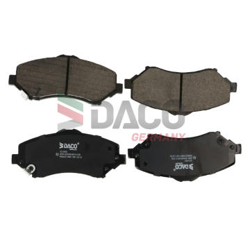 Sada brzdových destiček, kotoučová brzda DACO Germany 321602