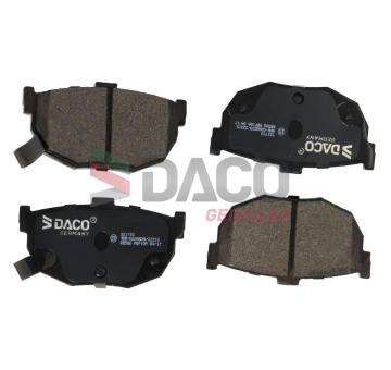Sada brzdových destiček, kotoučová brzda DACO Germany 321710