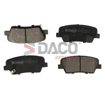 Sada brzdových destiček, kotoučová brzda DACO Germany 321727