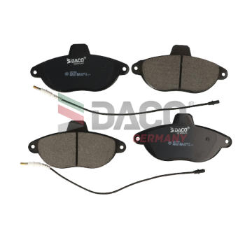 Sada brzdových destiček, kotoučová brzda DACO Germany 321934