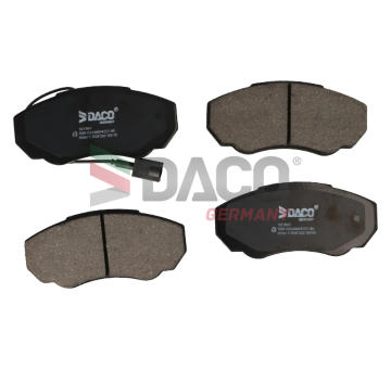 Sada brzdových destiček, kotoučová brzda DACO Germany 321947