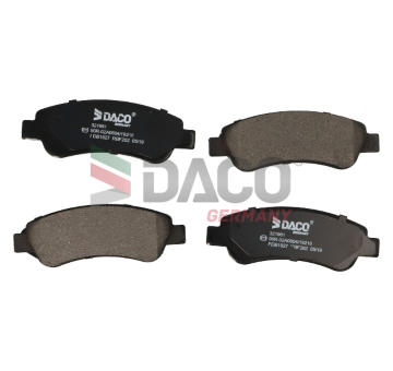 Sada brzdových destiček, kotoučová brzda DACO Germany 321961