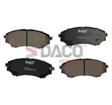 Sada brzdových destiček, kotoučová brzda DACO Germany 322201