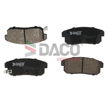 Sada brzdových destiček, kotoučová brzda DACO Germany 322210
