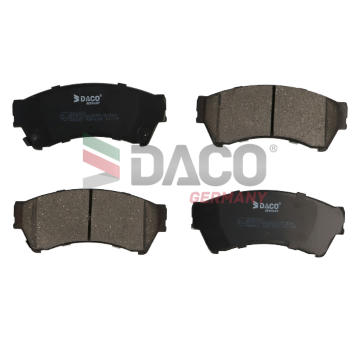 Sada brzdových destiček, kotoučová brzda DACO Germany 322222