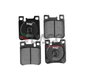 Sada brzdových destiček, kotoučová brzda DACO Germany 322310