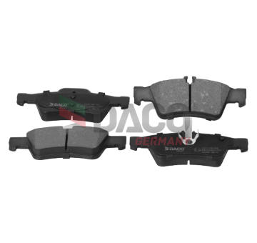 Sada brzdových destiček, kotoučová brzda DACO Germany 322312