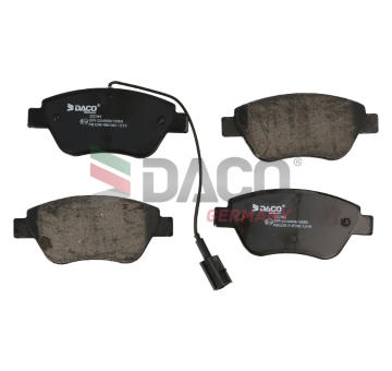 Sada brzdových destiček, kotoučová brzda DACO Germany 322365