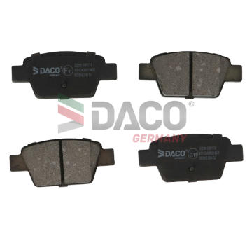 Sada brzdových destiček, kotoučová brzda DACO Germany 322366
