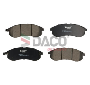 Sada brzdových destiček, kotoučová brzda DACO Germany 322512