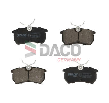 Sada brzdových destiček, kotoučová brzda DACO Germany 322550