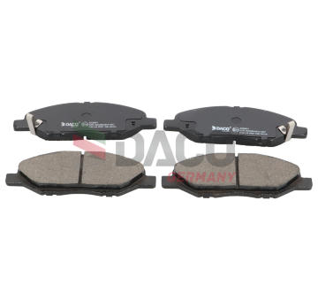 Sada brzdových destiček, kotoučová brzda DACO Germany 322601