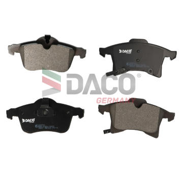 Sada brzdových destiček, kotoučová brzda DACO Germany 322703